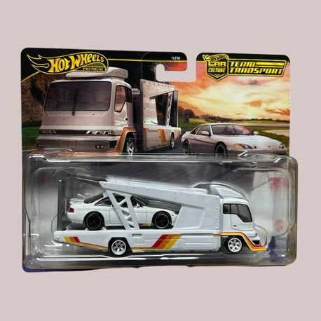Hot Wheels Premium Toyota Soarer & Kousuka Hauler