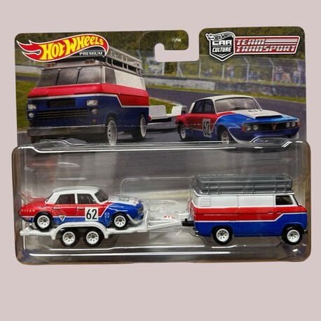 Hot Wheels Premium Chevy Nova 63 & Chevy Silverado