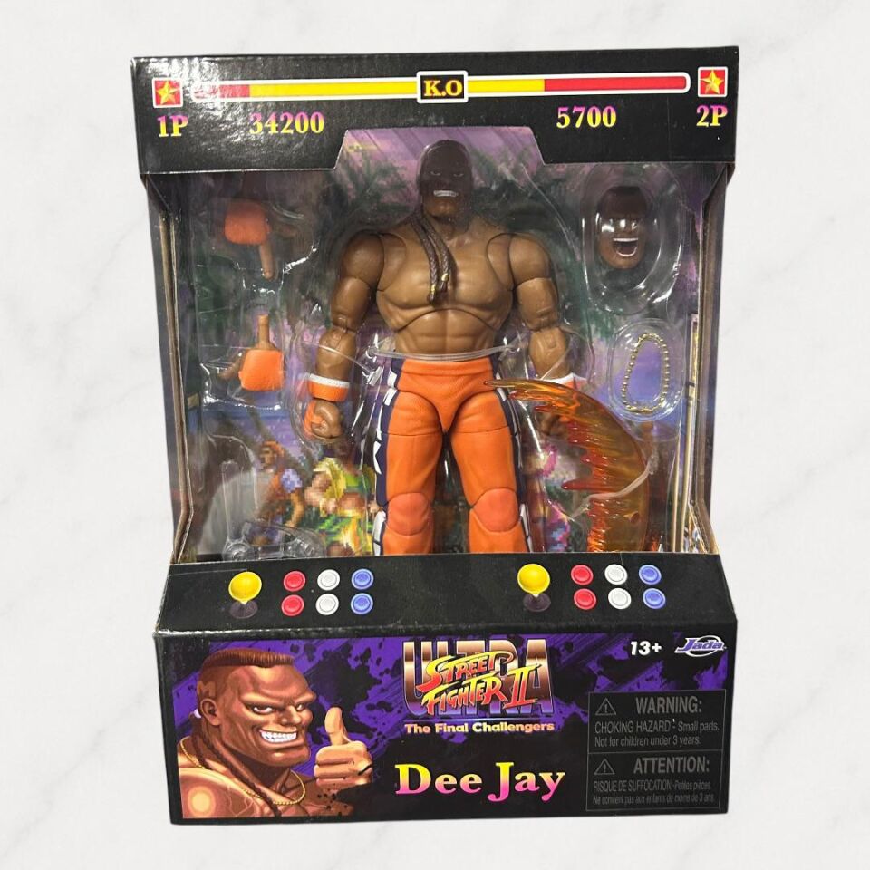 Jada Street Fighter Dee Jay