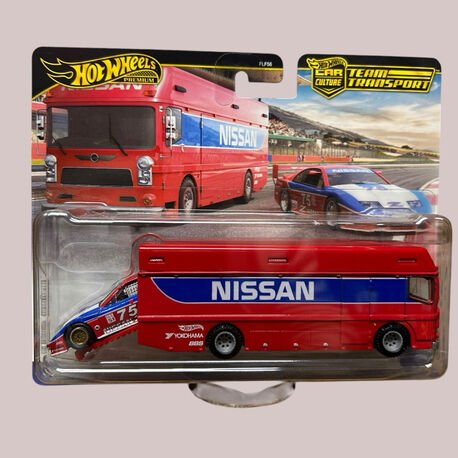 Hot Wheels Premium Nissan 300ZX & Euro Hauler