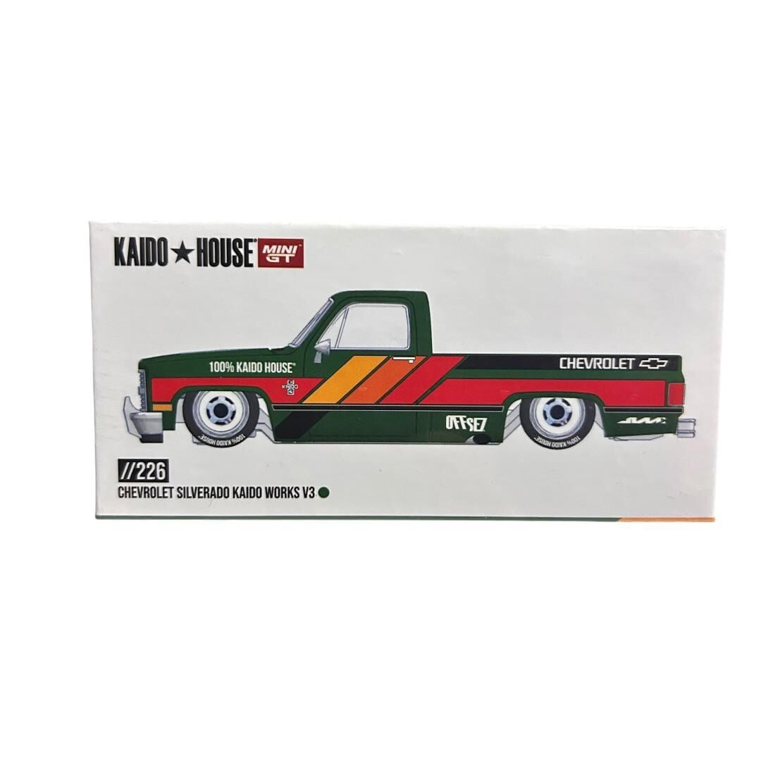 Mini Gt Kaido House KHMG226 Chevrolet Siverado Kaido Works