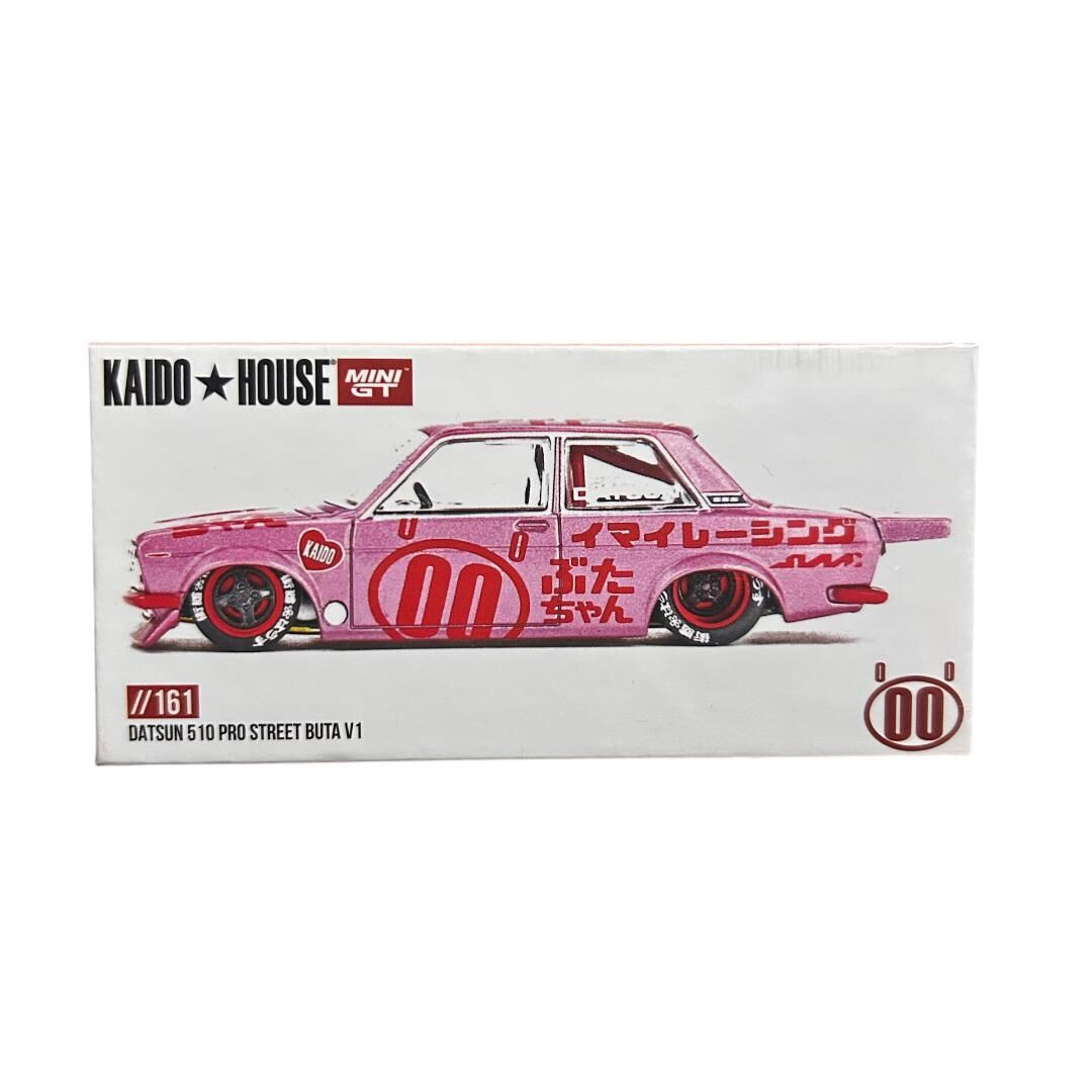 Mini Gt Kaido House KHMG161 Datsun 510 Street  Buta V1