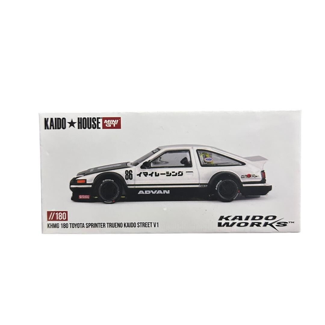 Mini Gt Kaido House KHMG180 Toyota Sprinter Trueno Kaido Street V1