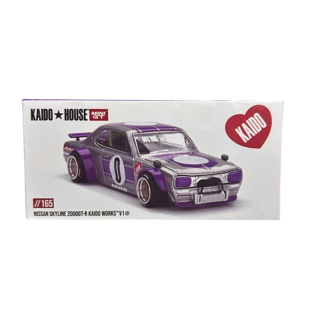 Mini Gt Kaido House KHMG165 Nissan Skyline 2000GT-R Kaido Works V1