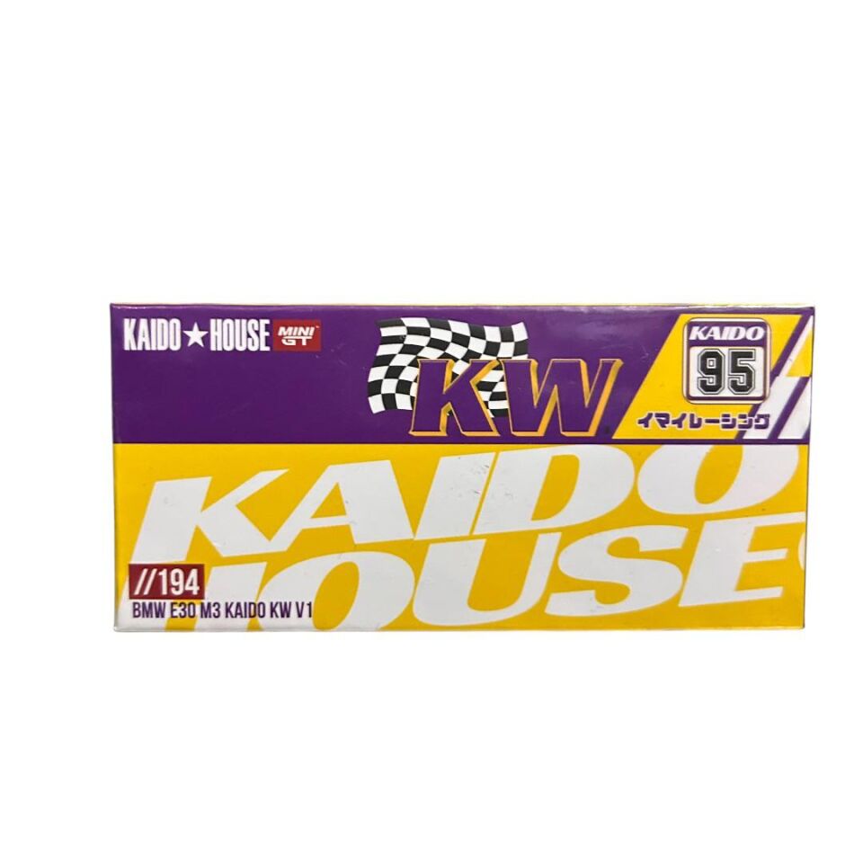 Mini Gt Kaido House KHMG194 Bmw E30 M3 Kaido KW V1