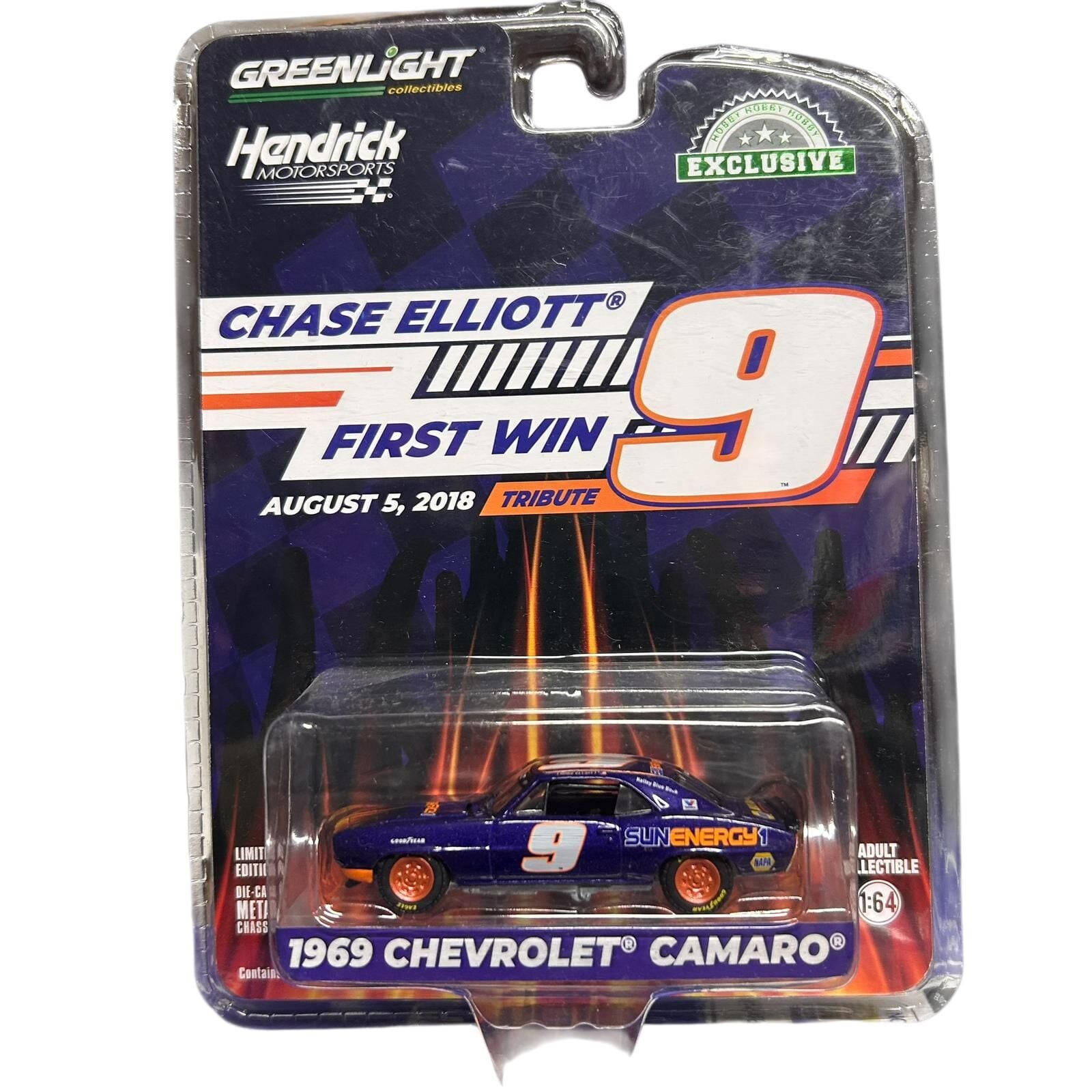 Greenlight 1969 Chevrolet Camaro Chase Elliott