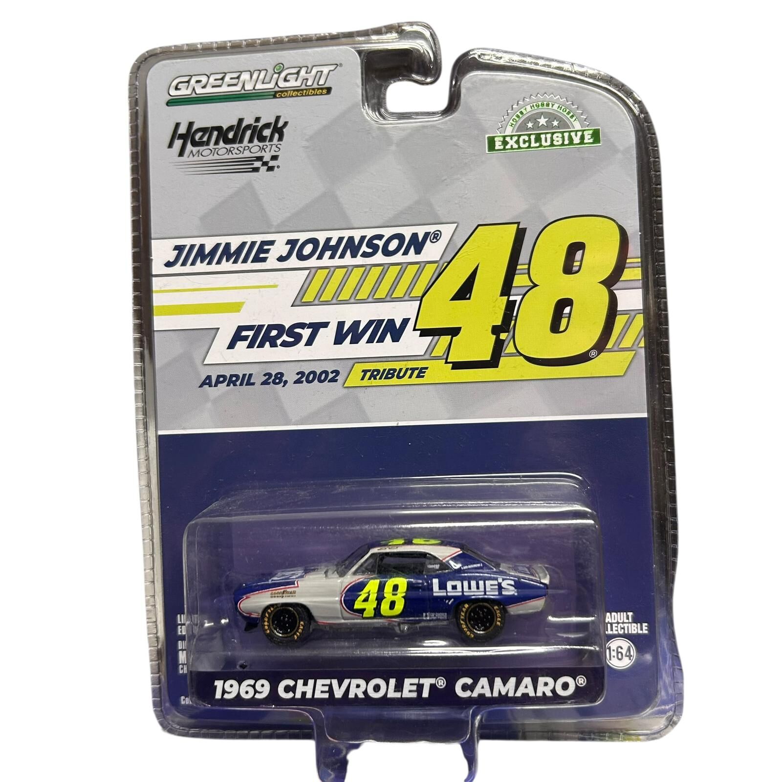 Greenlight 1969 Chevrolet Camaro Jimmie Johnson