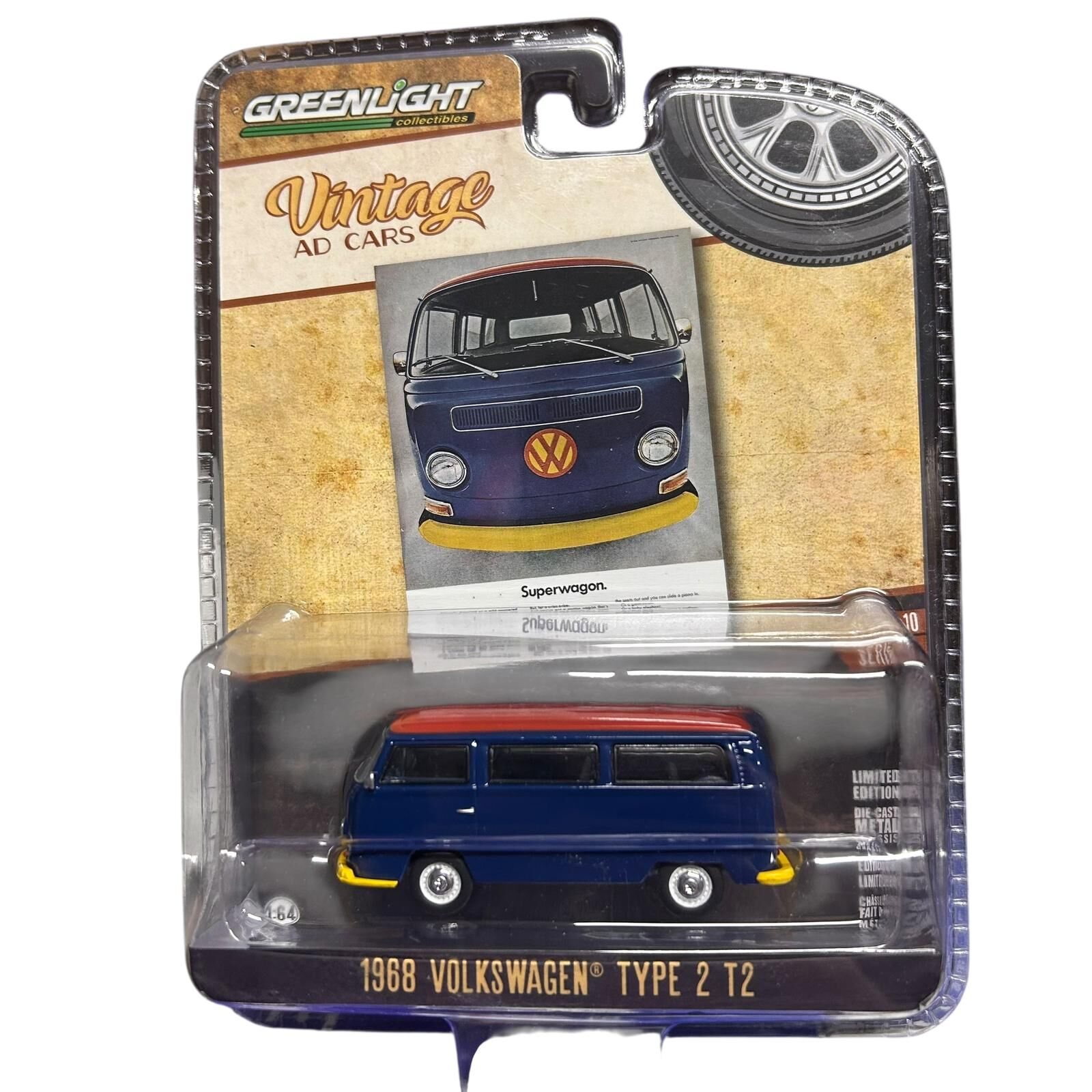 Greenlight 1968 Volkswagen Type 2 T2