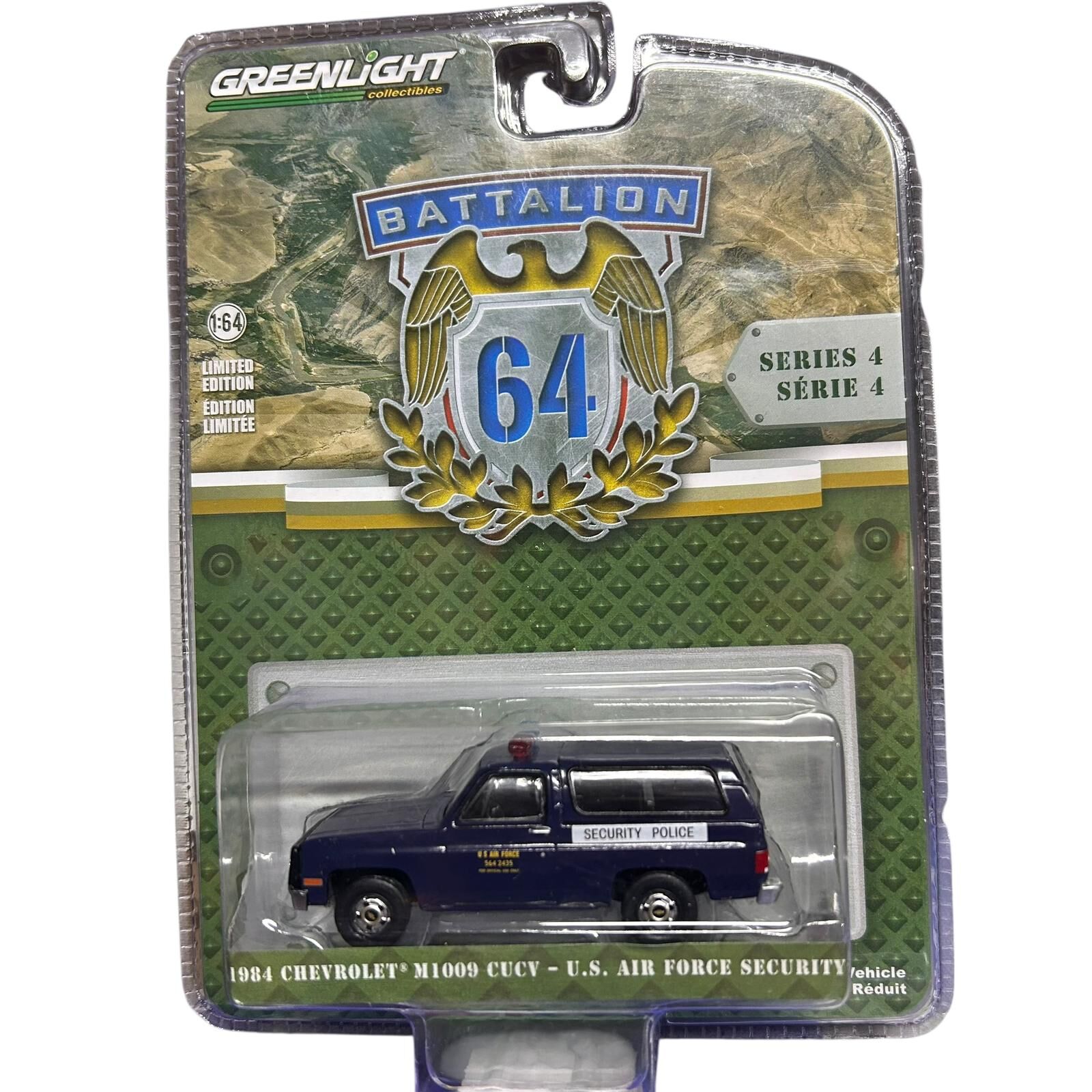 Greenlight 1984 Chevrolet M1009 CUCV Air Force Security