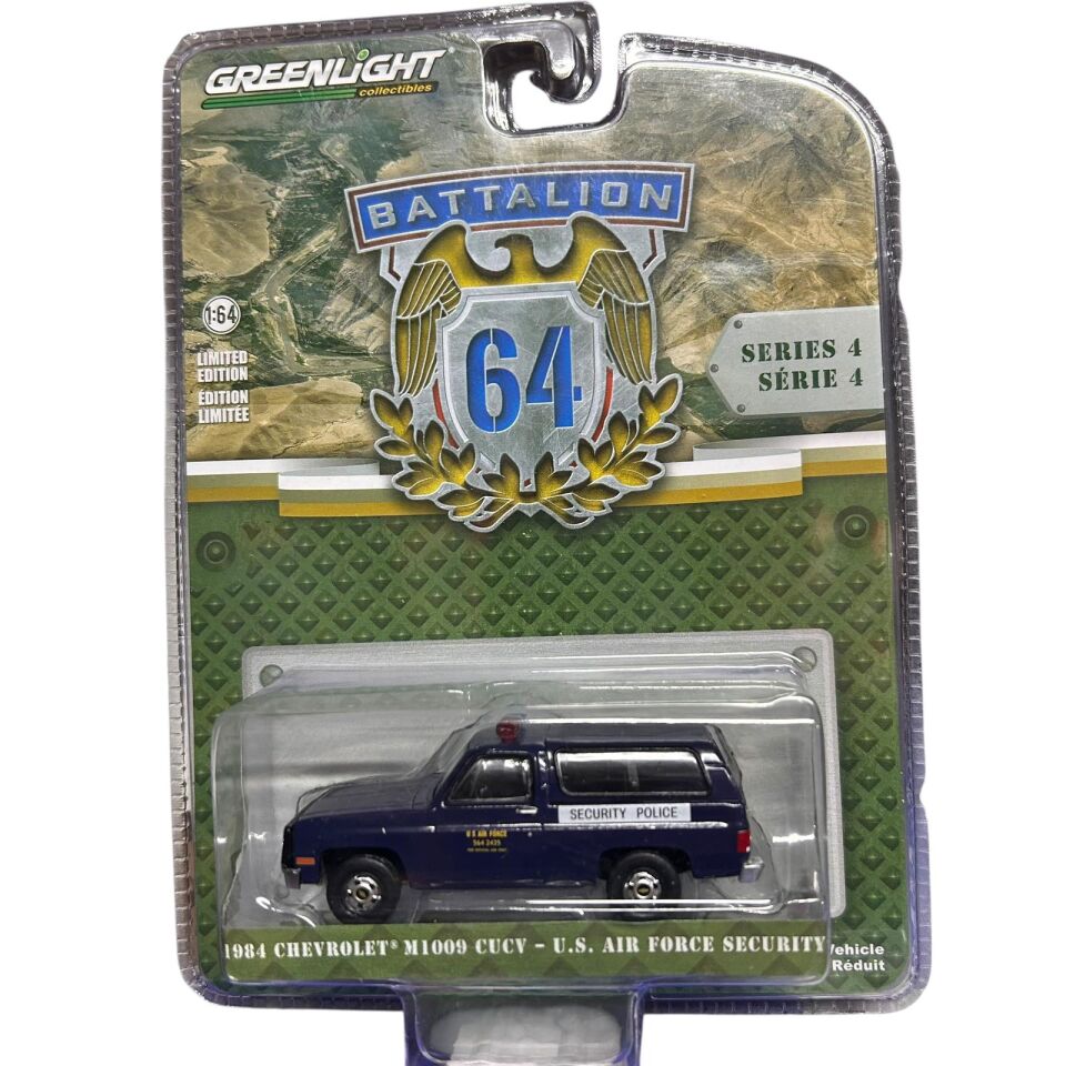 Greenlight 1984 Chevrolet M1009 CUCV Air Force Security