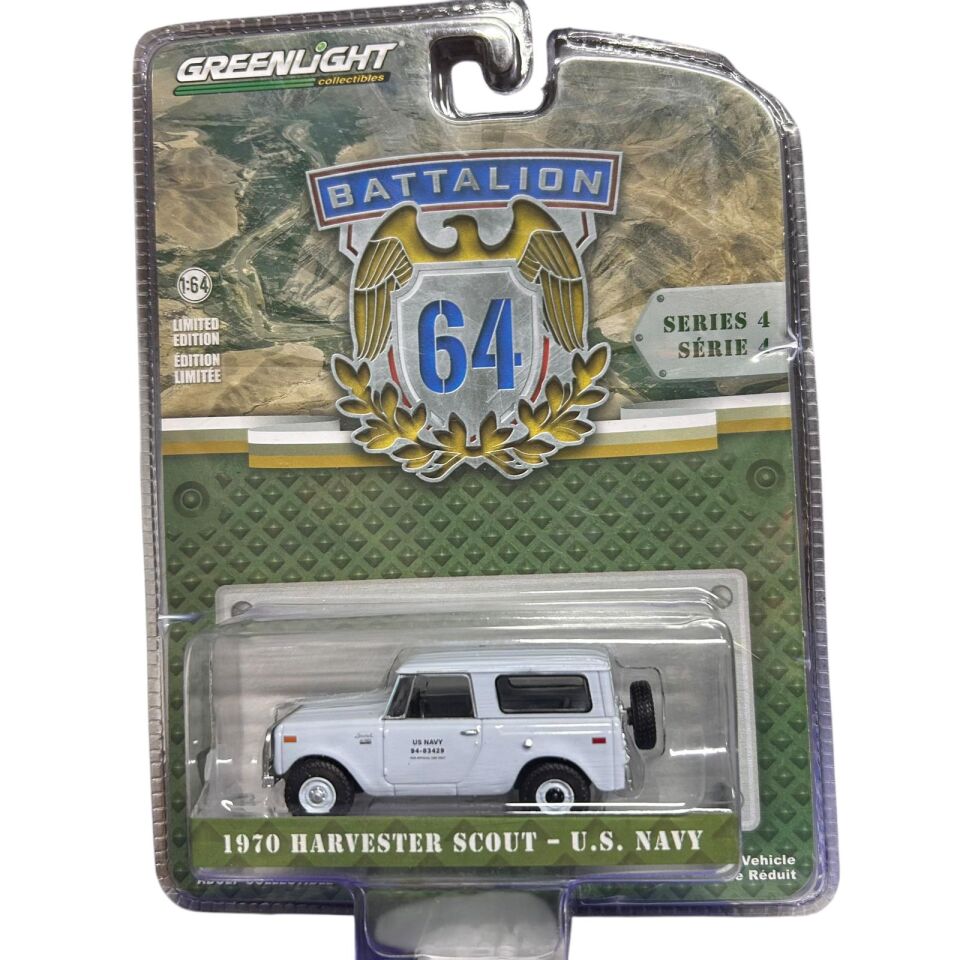 Greenlight 1970 Harvester Scout U.S Navy