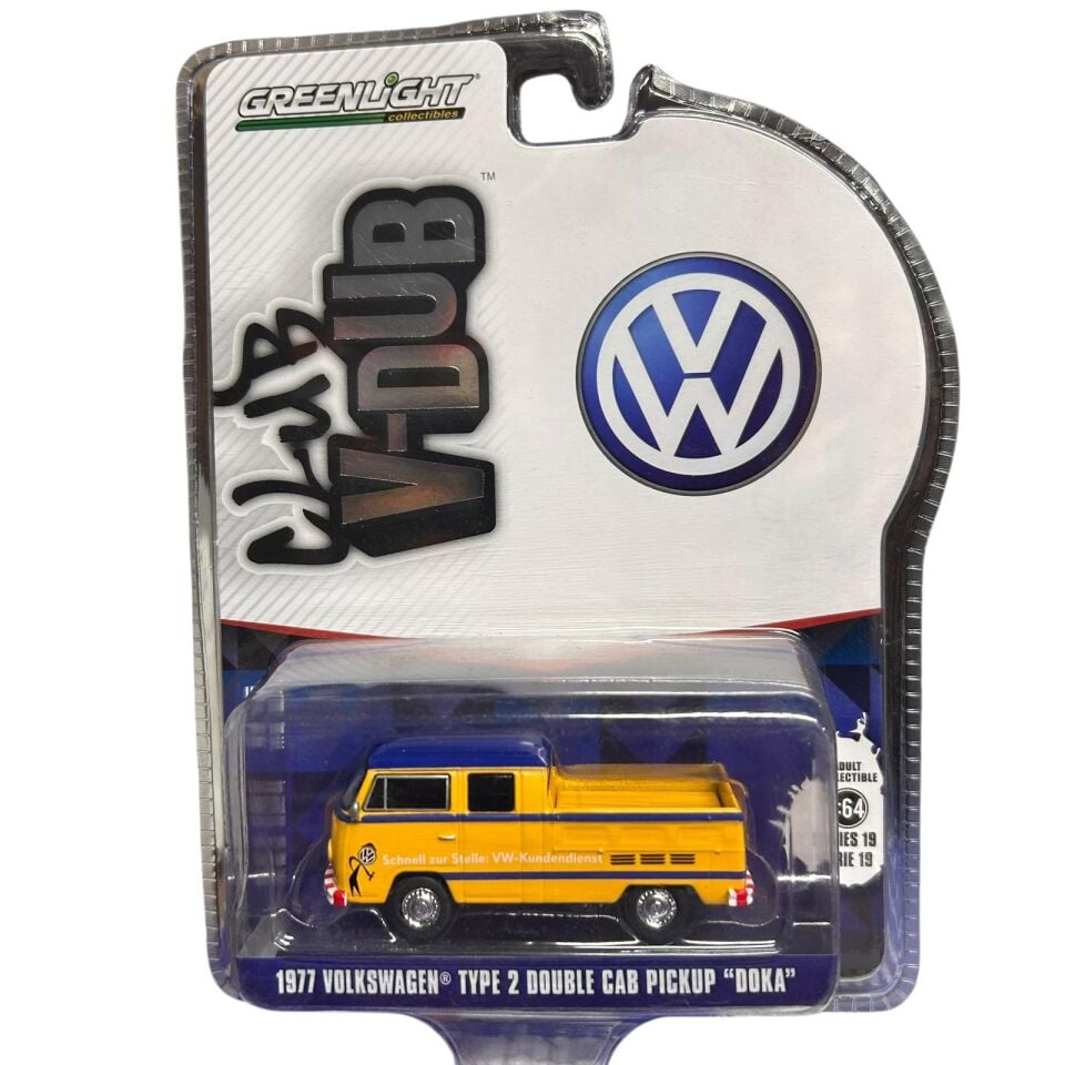 Greenlight 1977 Volkswagen Type 2 Double Cab Picukp ''DOKA''