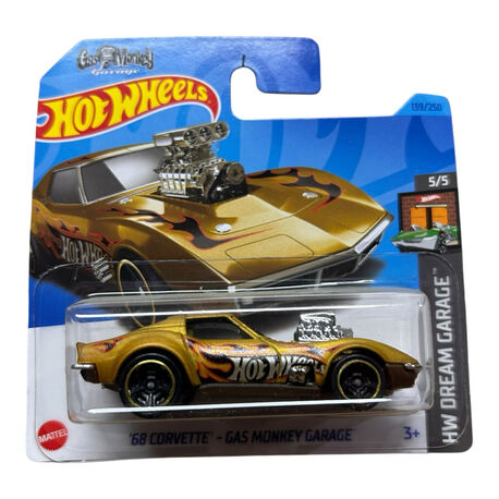 Hot Wheels Chevrolet Corvette 68 Monkey Garage