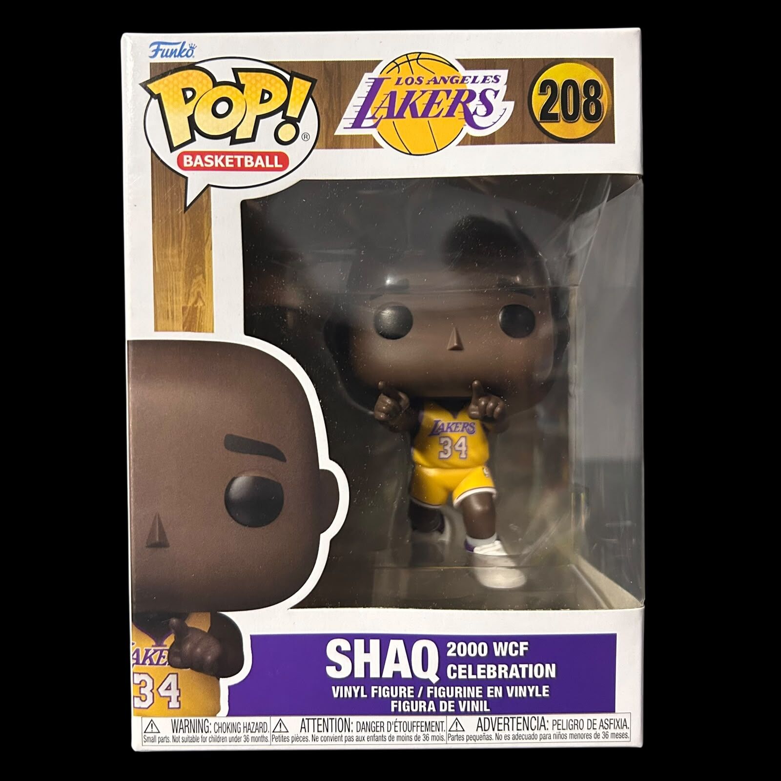 Funko Los Angles Lakers Shaq 2000 Wcf Celebration 208