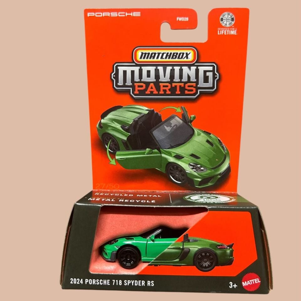 Matchbox Moving Parts 2024 Porsche 918 Spyder Rs