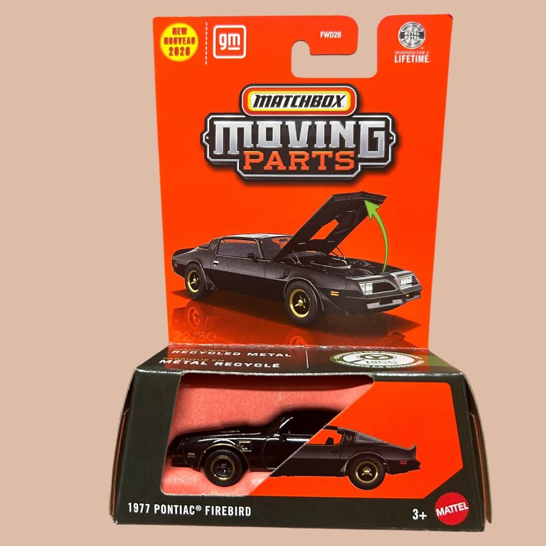 Matchbox Moving Parts 1977 Pontiac Firebird