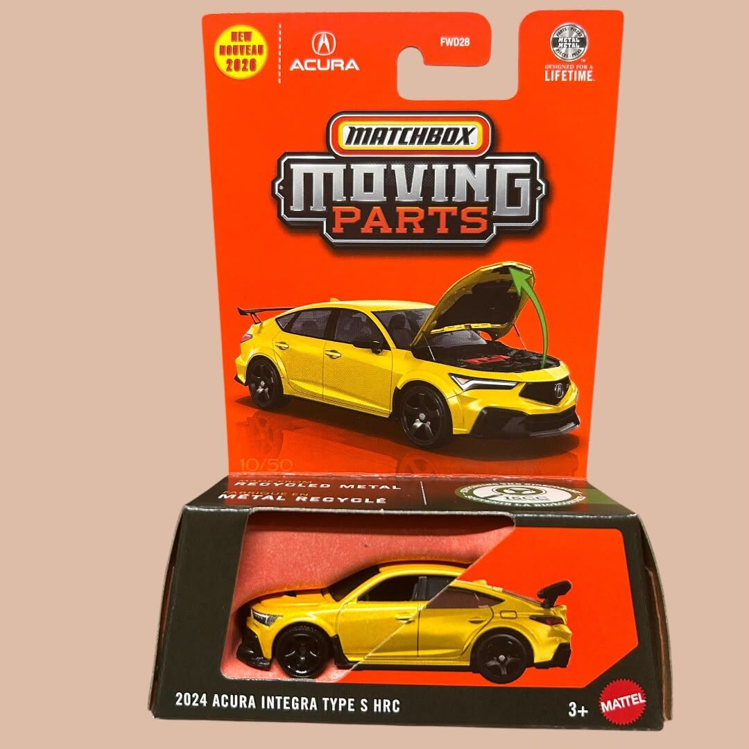 Matchbox Moving Parts 2024 Acura Integra Type S HRC