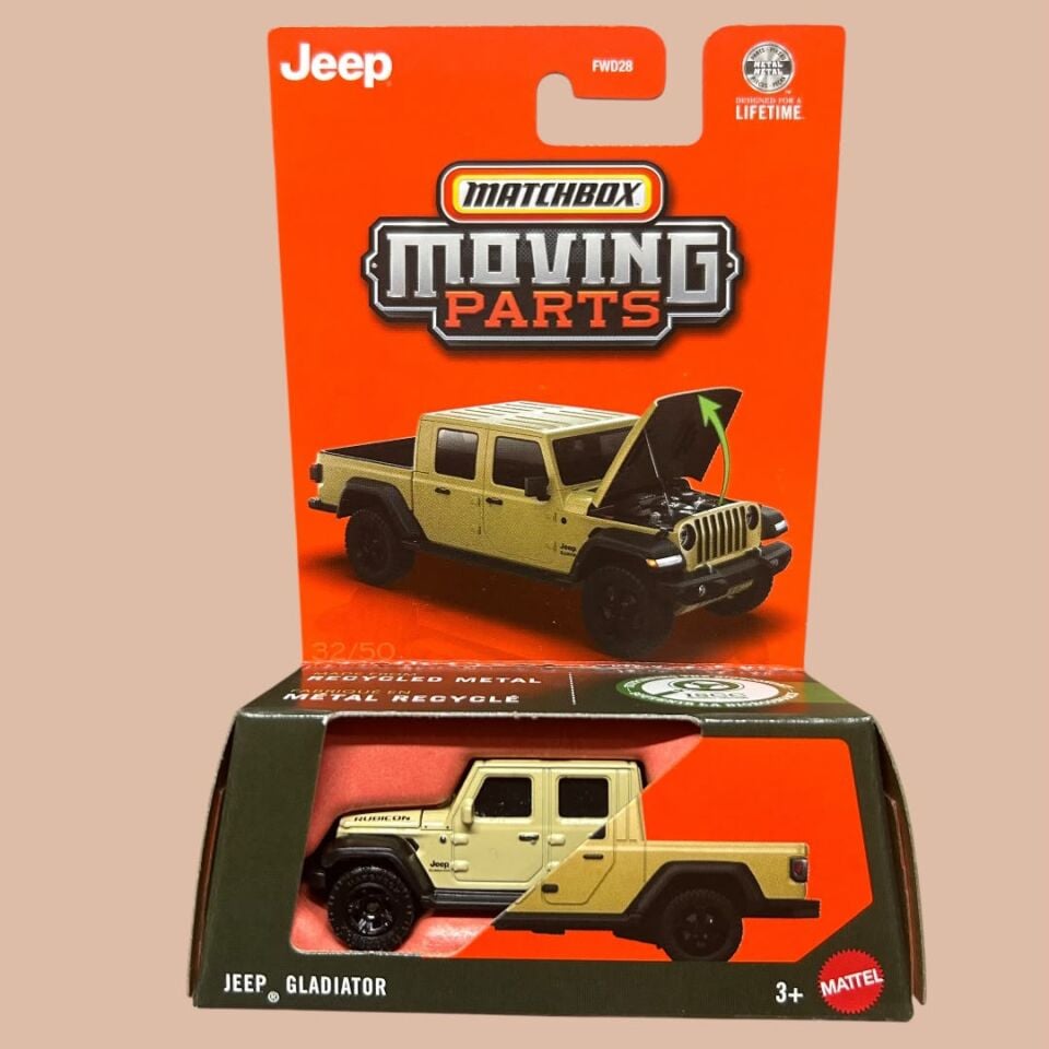 Matchbox Moving Parts Jeep Gladiator