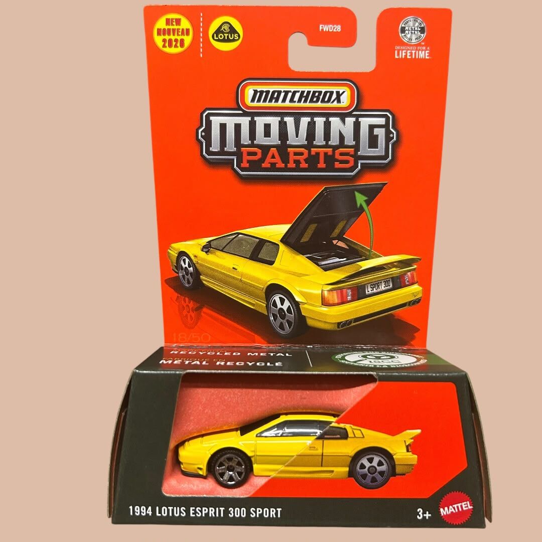 Matchbox Moving Parts 1994 Lotus Esprit 300 Sport