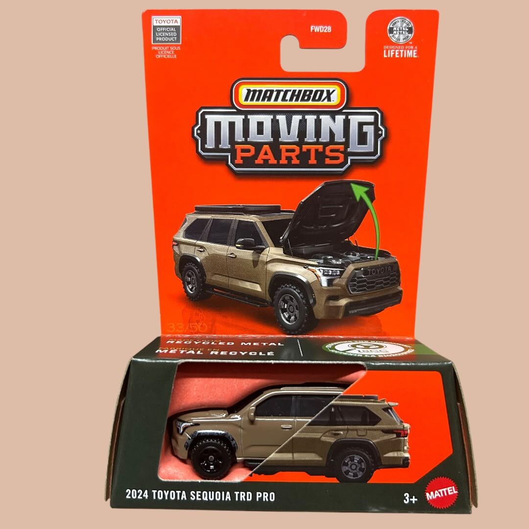 Matchbox Moving Parts 2024 Toyota Sequia Trd Pro