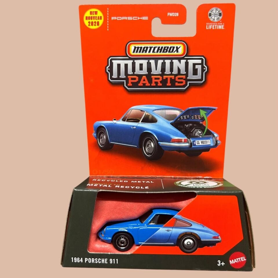 Matchbox Moving Parts 1964 Porsche 911