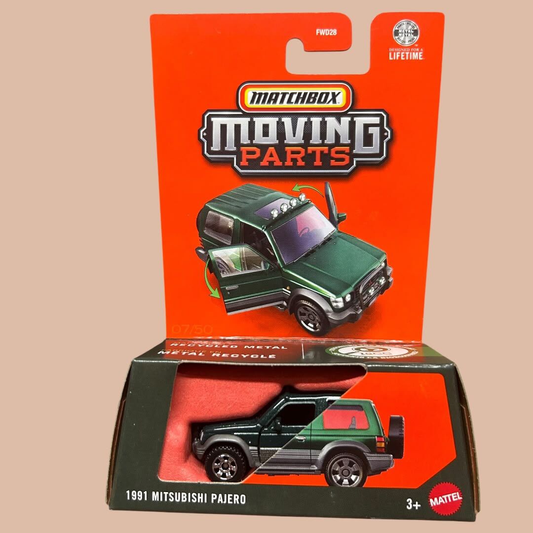 Matchbox Moving Parts 1991 Mitsubishi Pajero