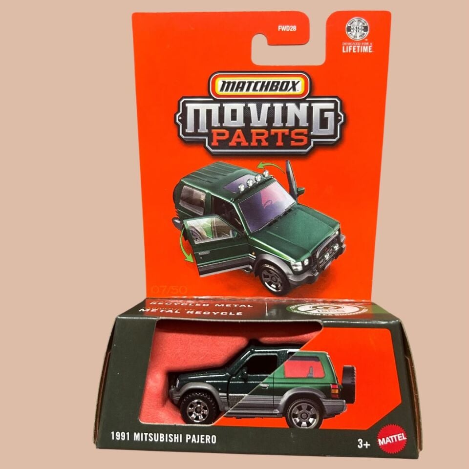 Matchbox Moving Parts 1991 Mitsubishi Pajero