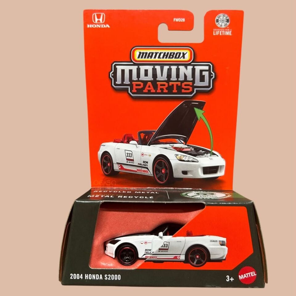 Matchbox Moving Parts 2004 Honda S2000