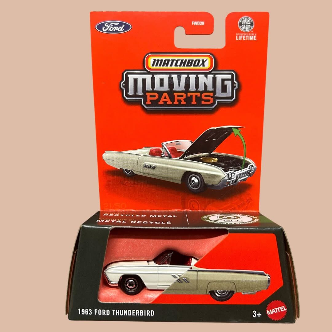 Matchbox Moving Parts 1963 Ford Thunderbird