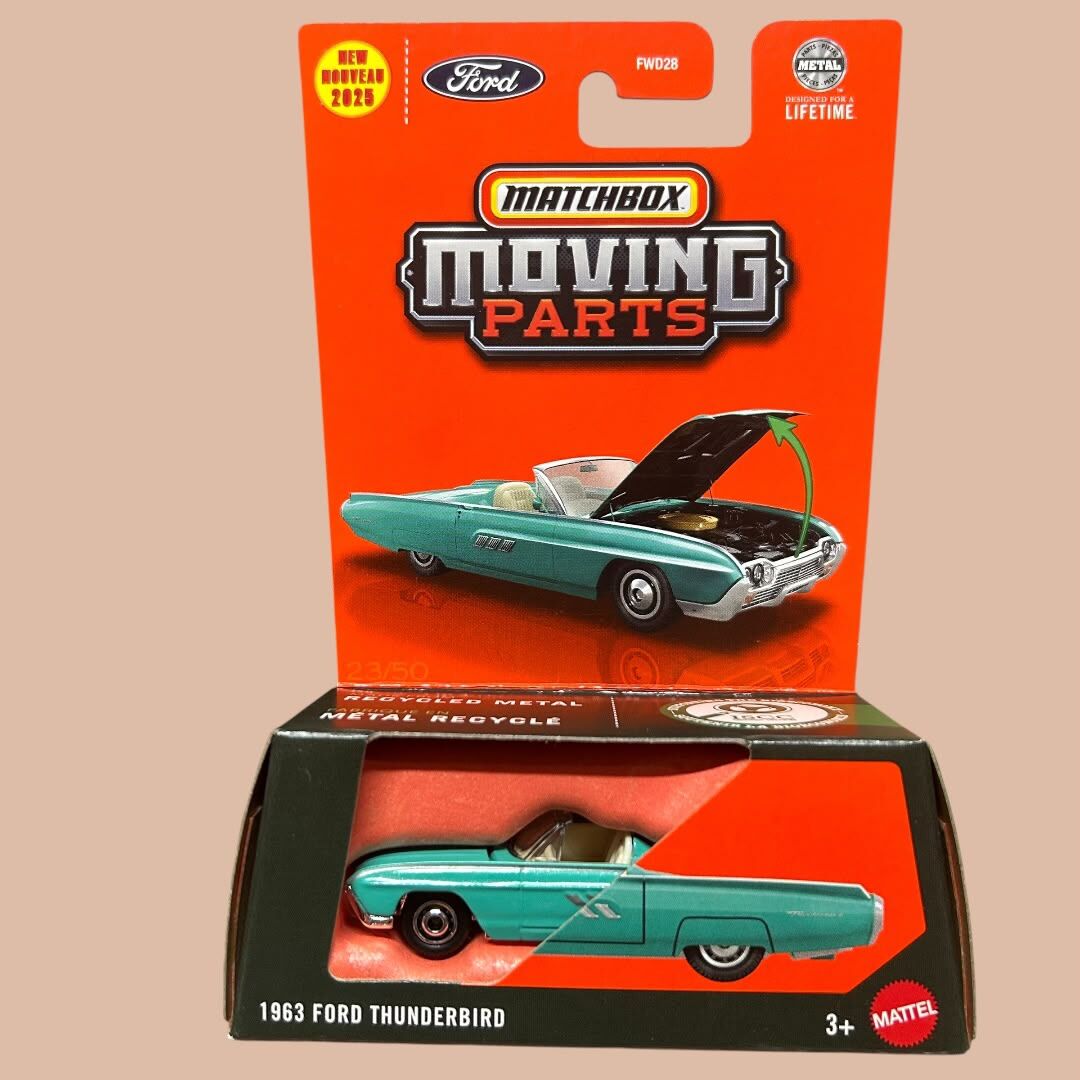 Matchbox Moving Parts 1963 Ford Thunderbird