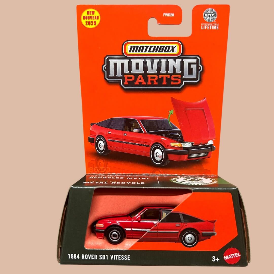 Matchbox Moving Parts 1984 Rover Sd1 Vitesse