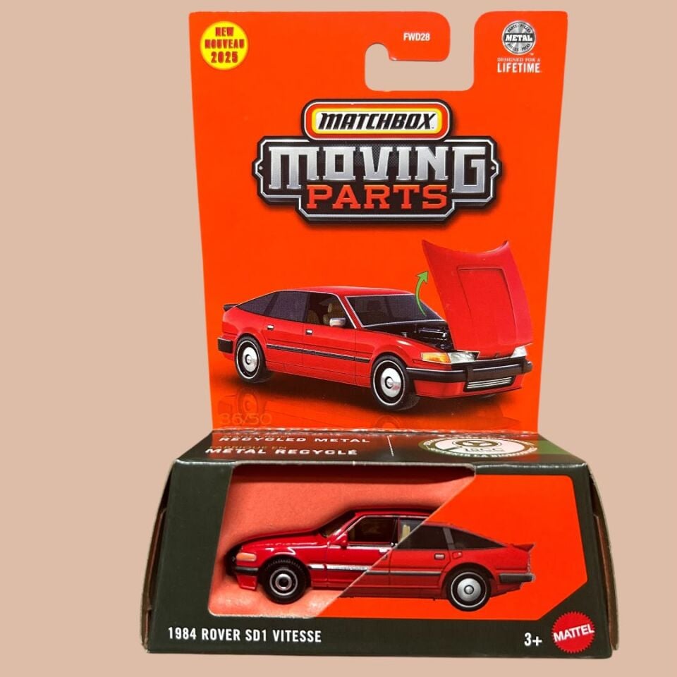 Matchbox Moving Parts 1984 Rover Sd1 Vitesse