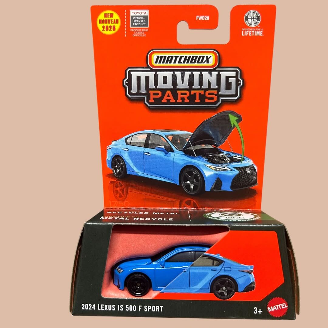 Matchbox Moving Parts 2024 Lexus Is 500 F Sport