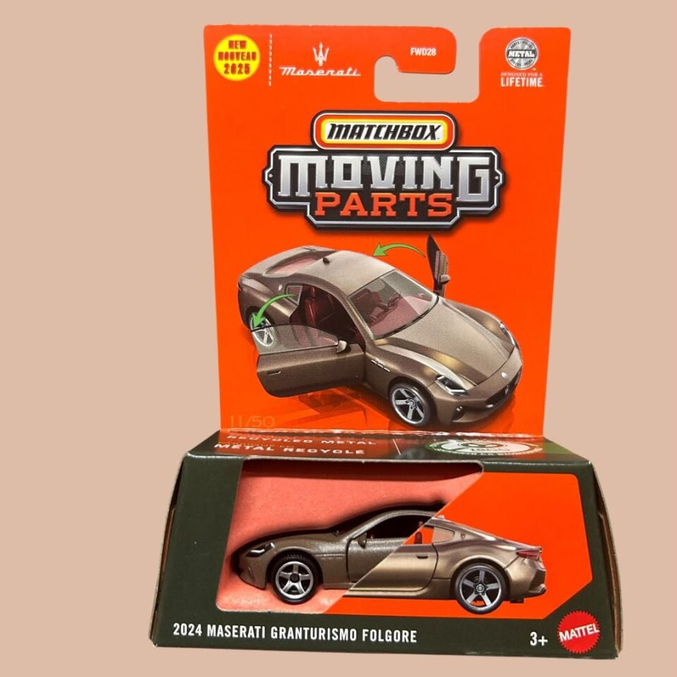 Matchbox Moving Parts 2024 Maserati Granturismo Folgore