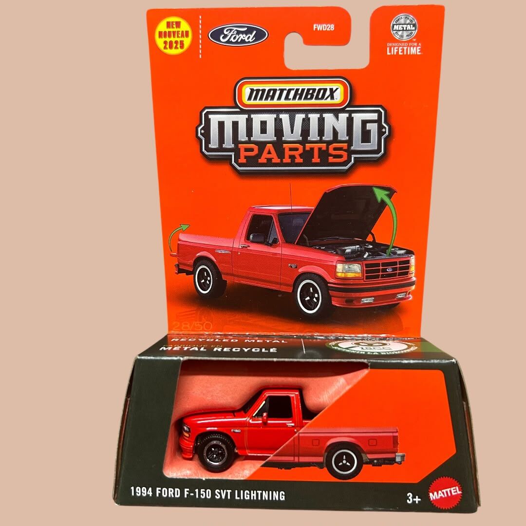 Matchbox Moving Parts 1994 Ford F-150 Svt Lightning