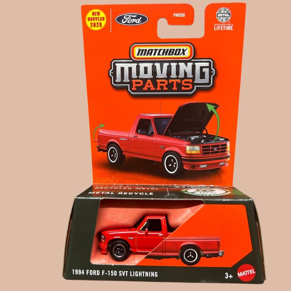Matchbox Moving Parts 1994 Ford F-150 Svt Lightning