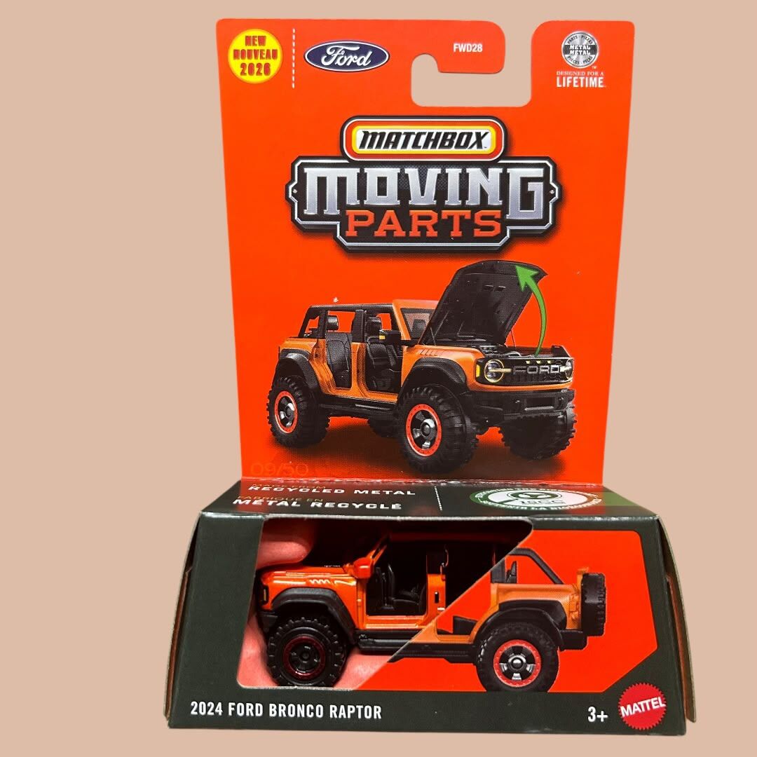 Matchbox Moving Parts 2024 Ford Bronco Raptor