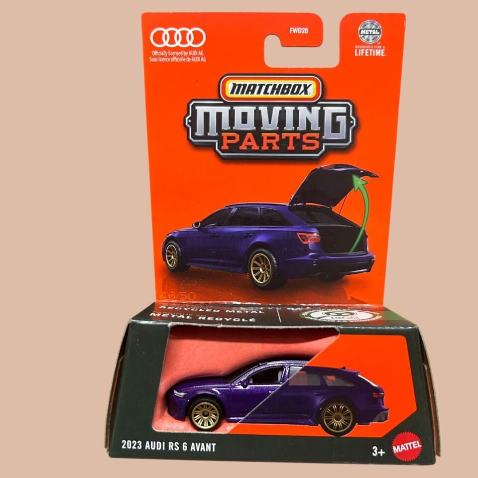 Matchbox Moving Parts 2023 Audi Rs 6 Avant