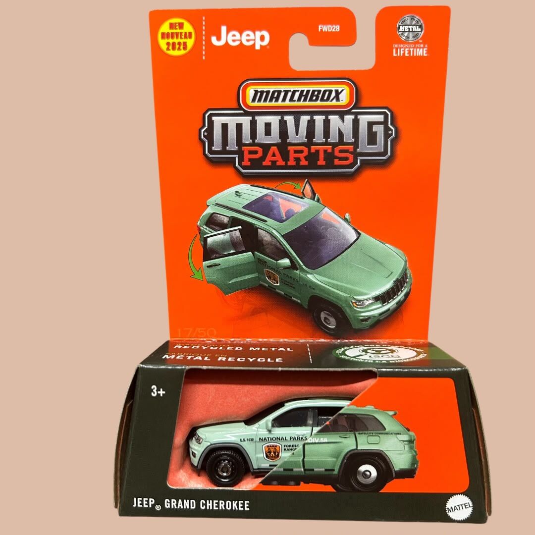 Matchbox Moving Parts Jeep Grand Cheroke