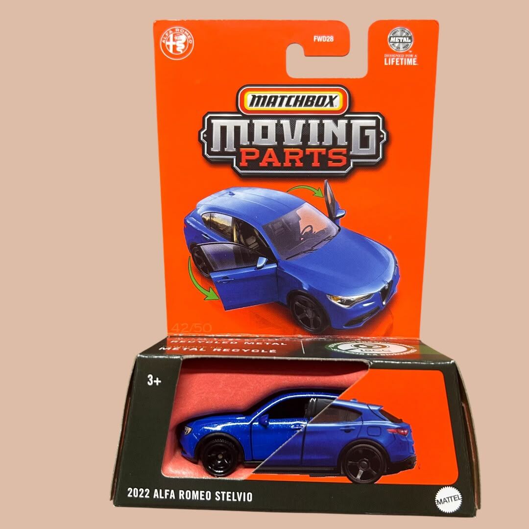 Matchbox Moving Parts 2022 Alfa Romeo Stelvio