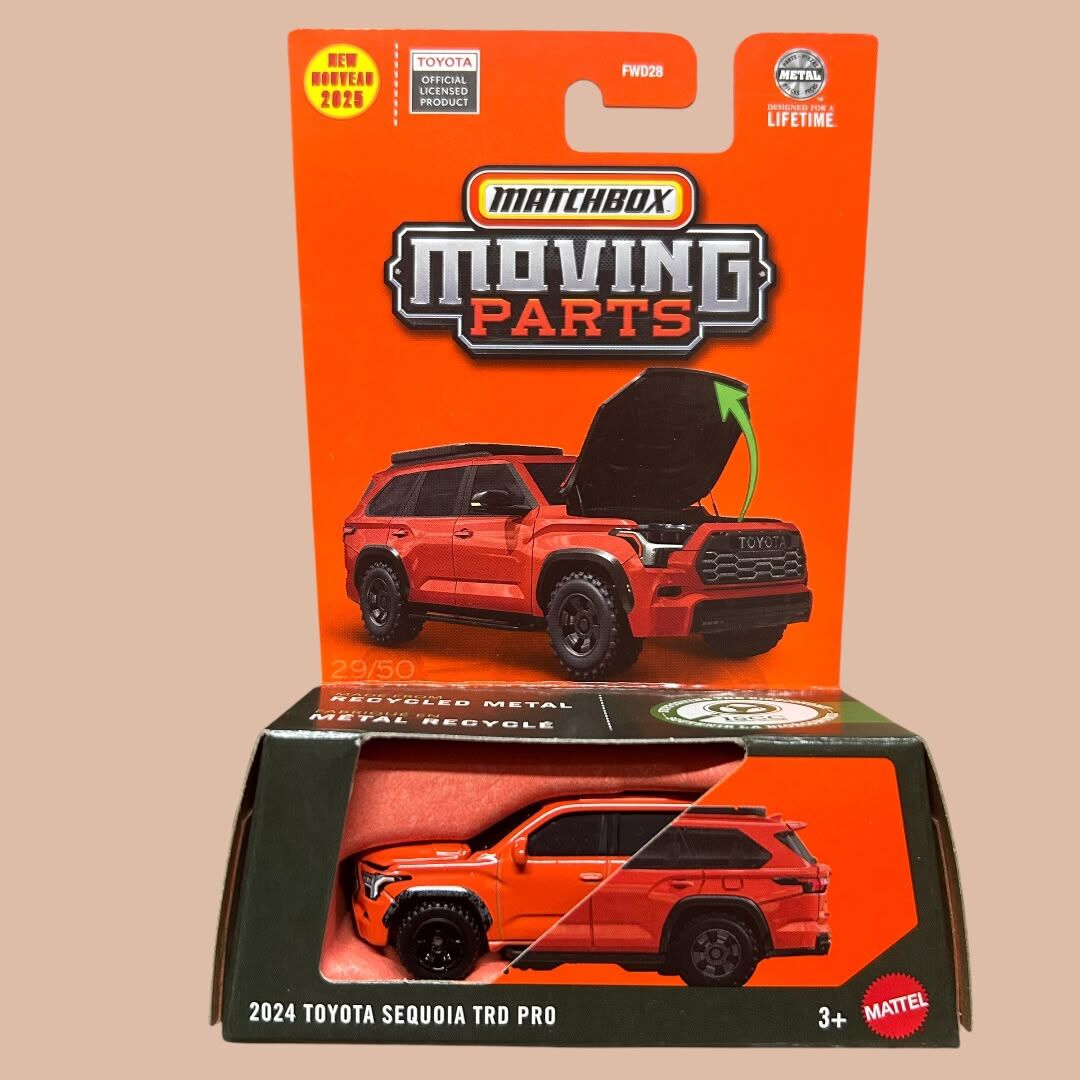 Matchbox Moving Parts 2024 Toyota Sequia Trd Pro