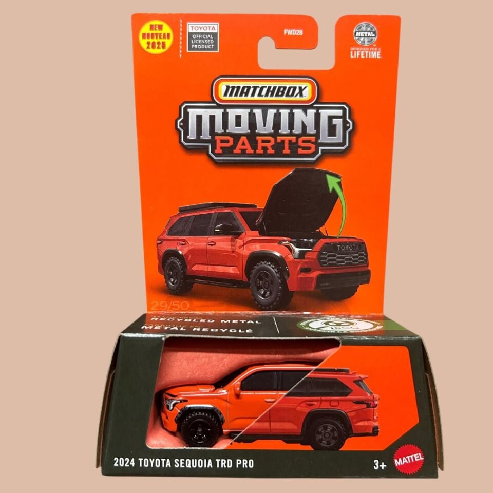 Matchbox Moving Parts 2024 Toyota Sequia Trd Pro