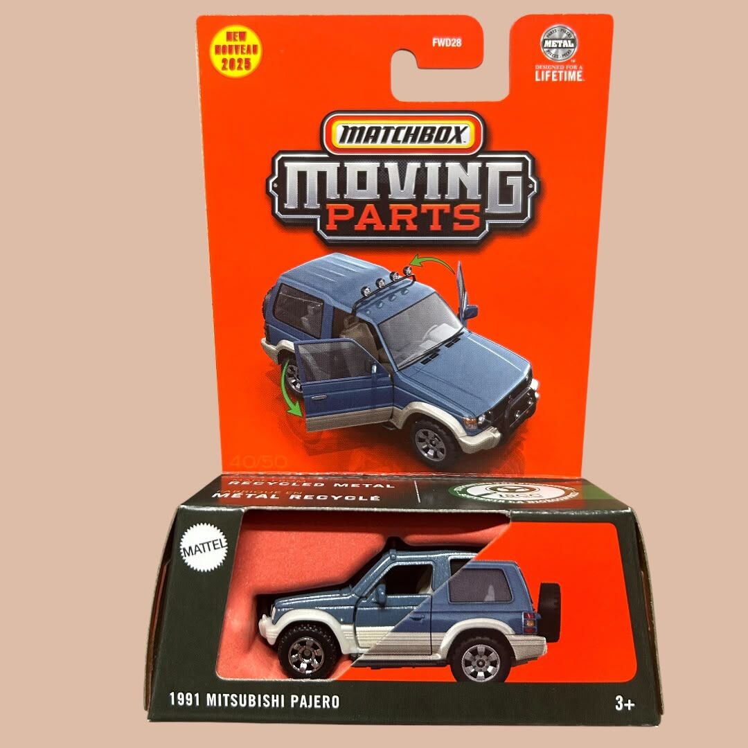 Matchbox Moving Parts 1991 Mitsubishi Pajero