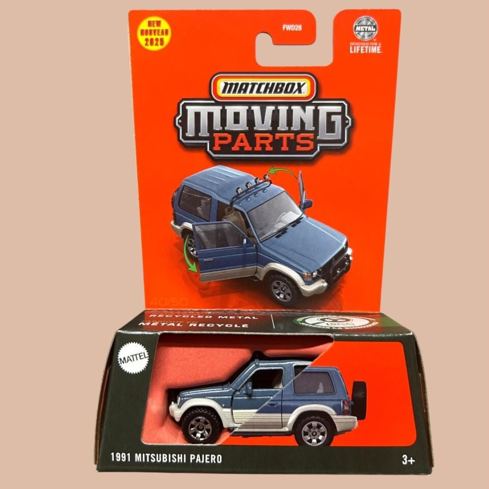 Matchbox Moving Parts 1991 Mitsubishi Pajero
