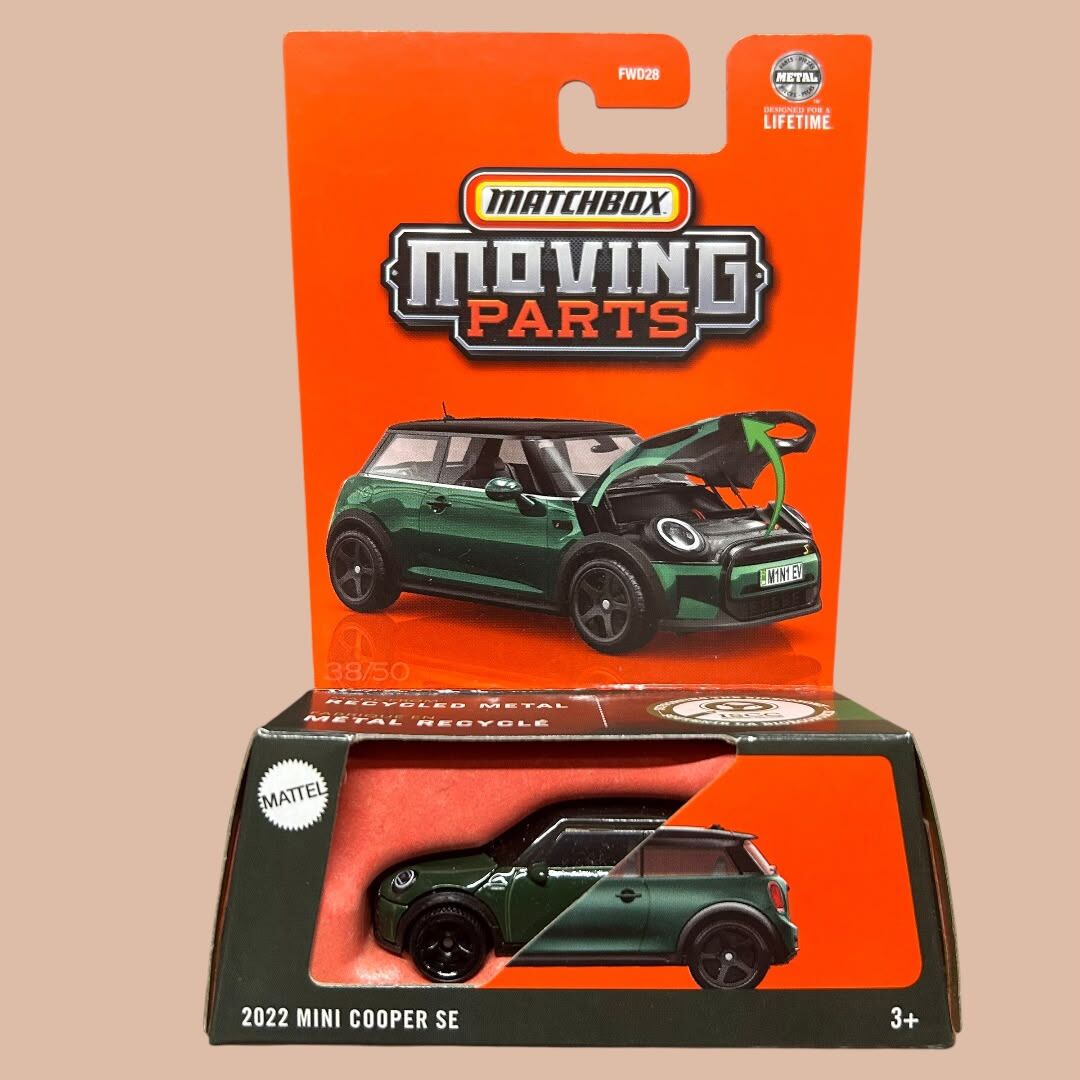 Matchbox Moving Parts 2022 Mini Cooper Se