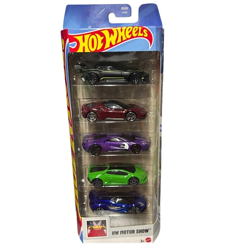 Hotwheel 5'li Set Hw Motor Show