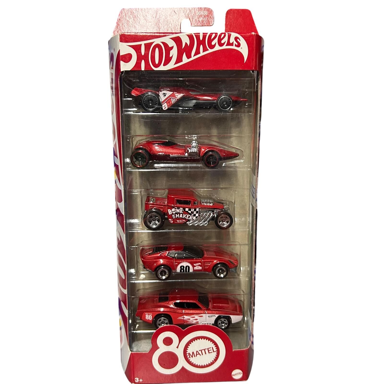 Hotwheel 5'li Set 80th Anniversary