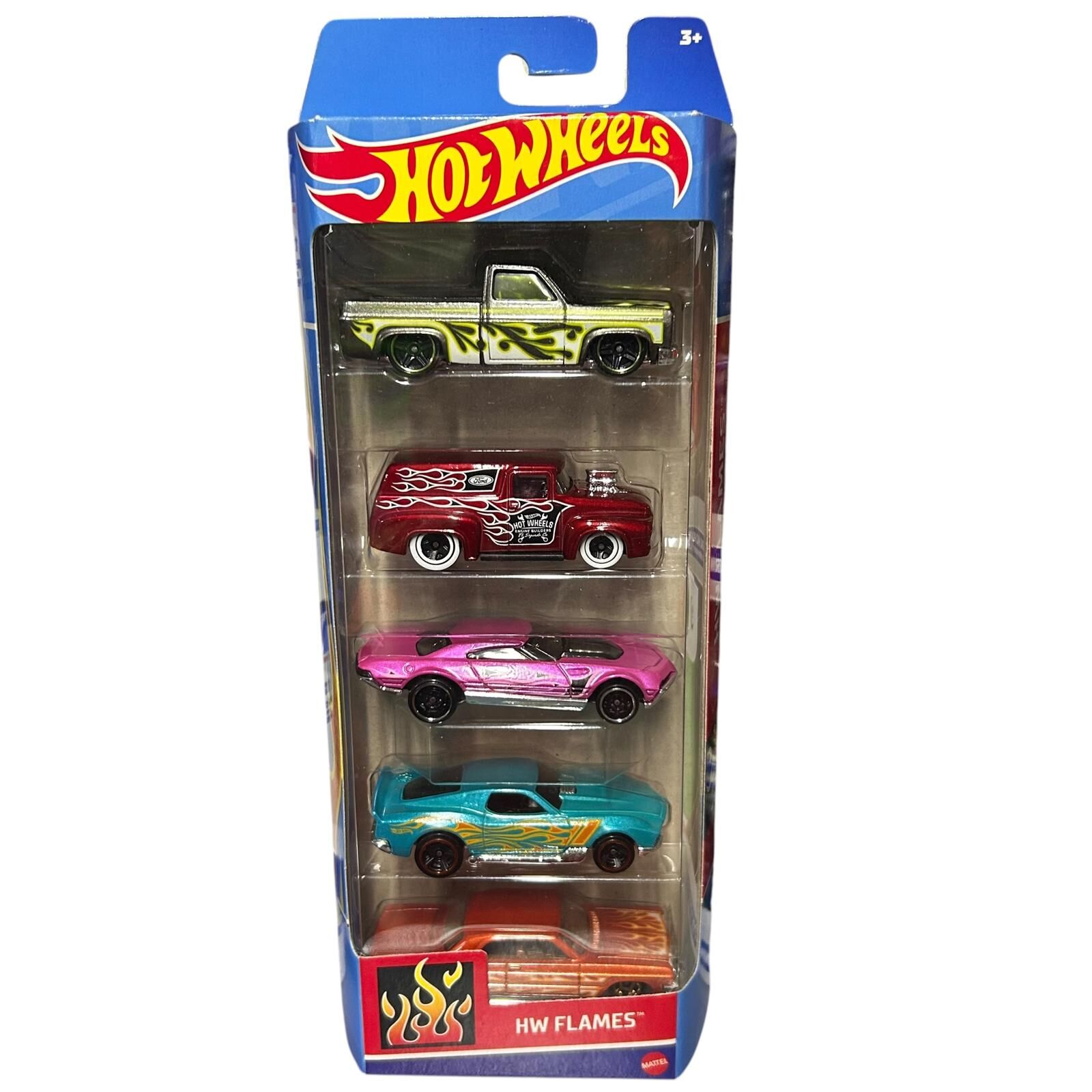 Hotwheel 5'li Set Hw Flames