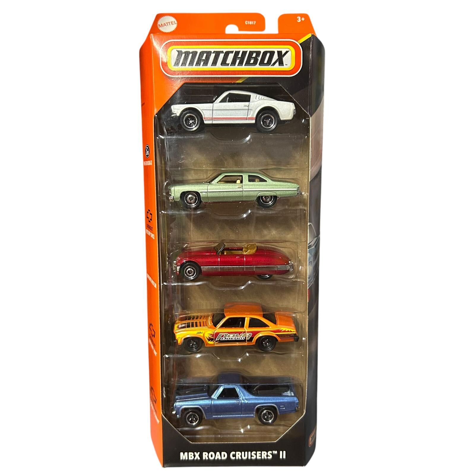 Matchbox 5'li Set Mbx Road Cruisers II