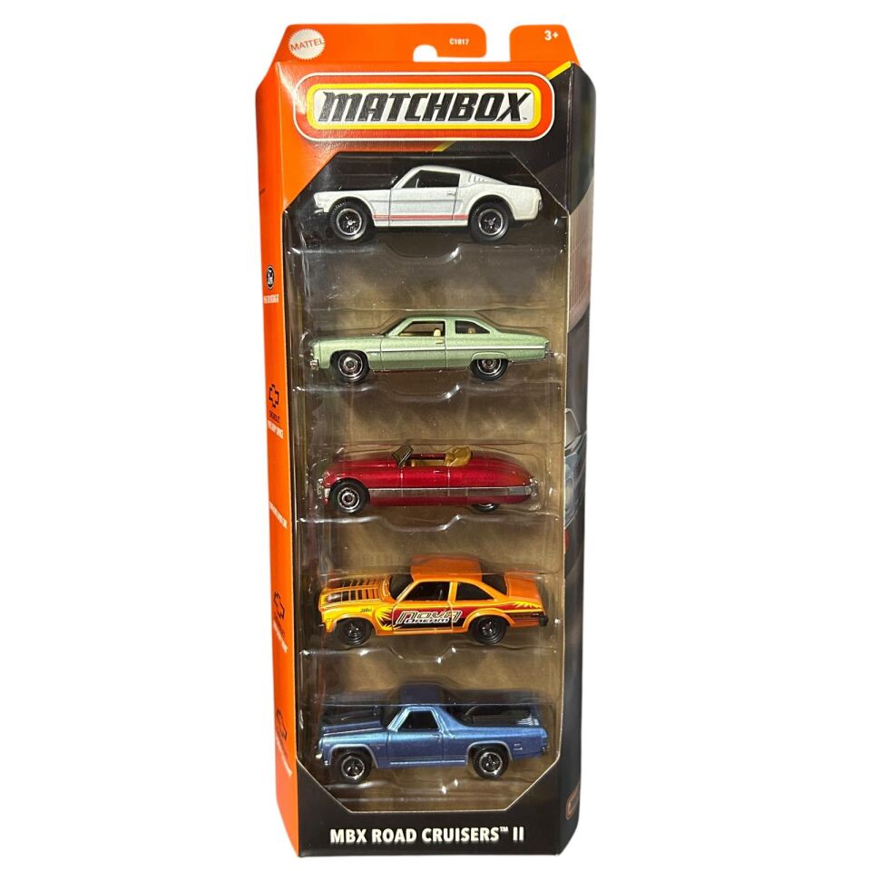 Matchbox 5'li Set Mbx Road Cruisers II